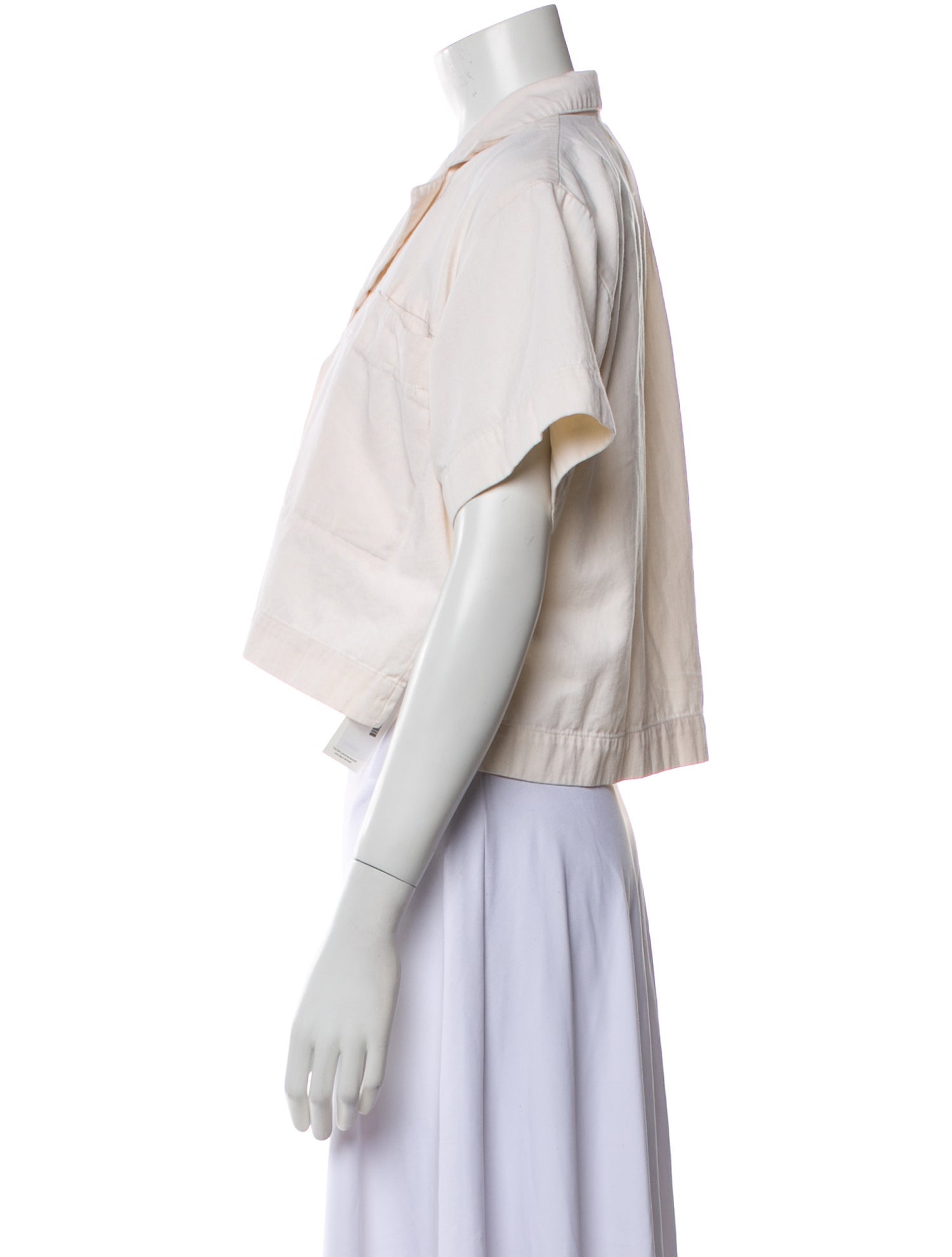 Ilana Kohn Short Sleeve Crop Top