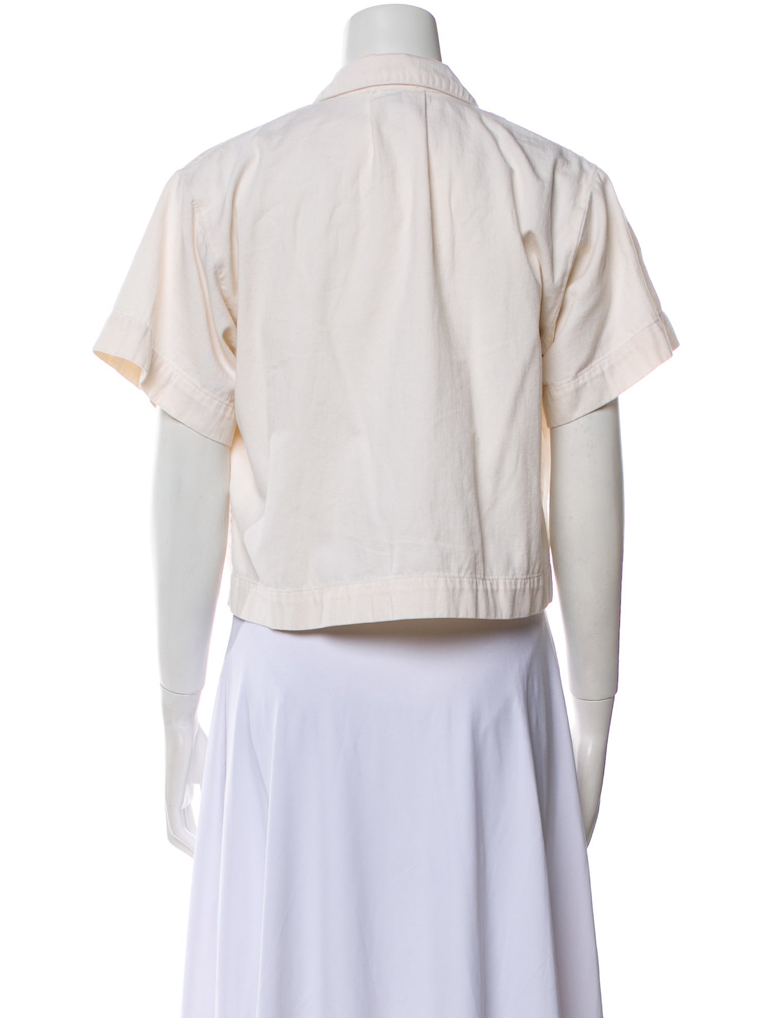 Ilana Kohn Short Sleeve Crop Top