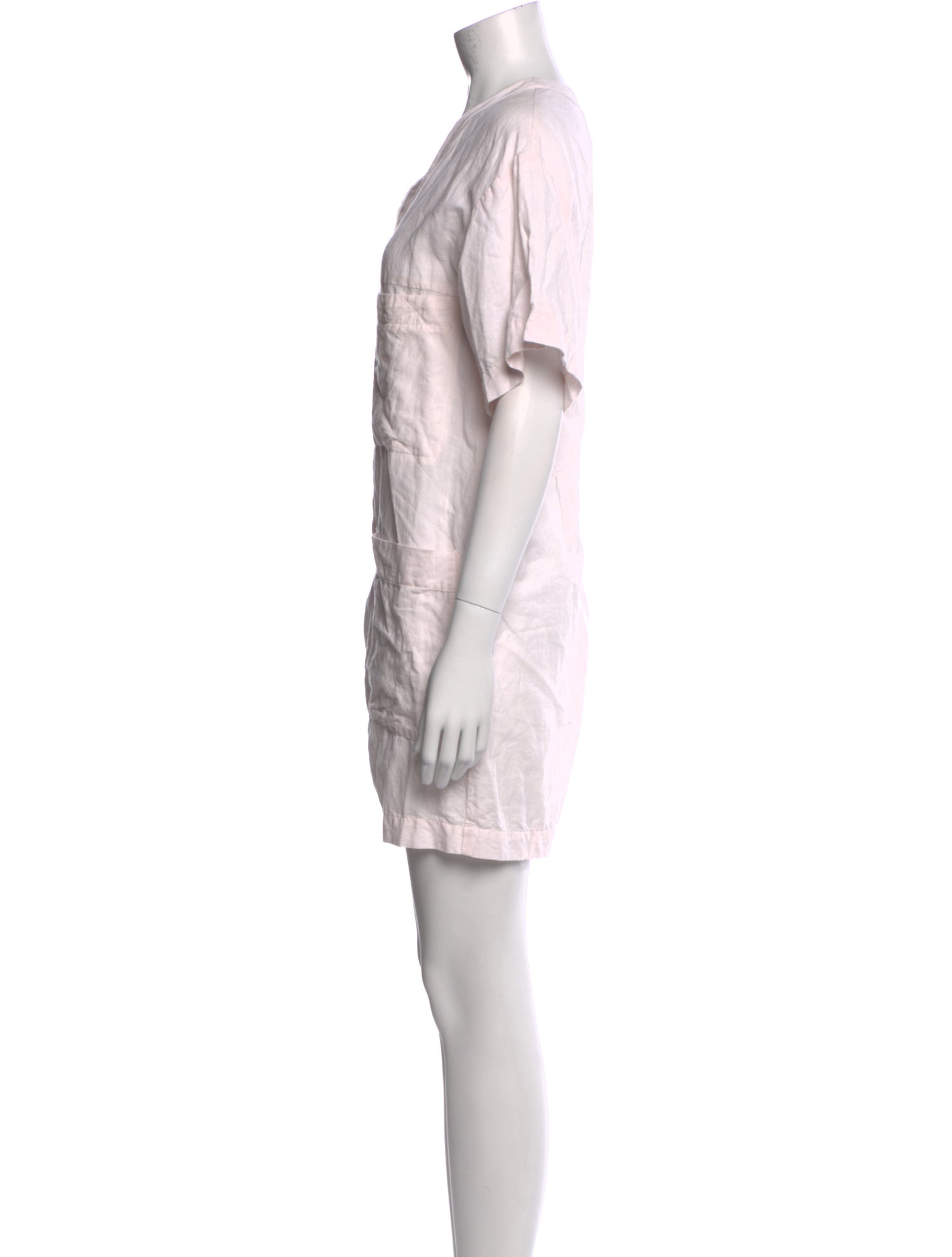 Ilana Kohn Linen V-Neck Romper