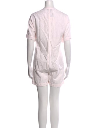 Ilana Kohn Linen V-Neck Romper