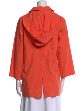 Ilana Kohn Three-Quarter Sleeve Button-Up Top