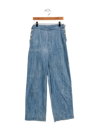Ilana Kohn High-Rise Wide Leg Jeans