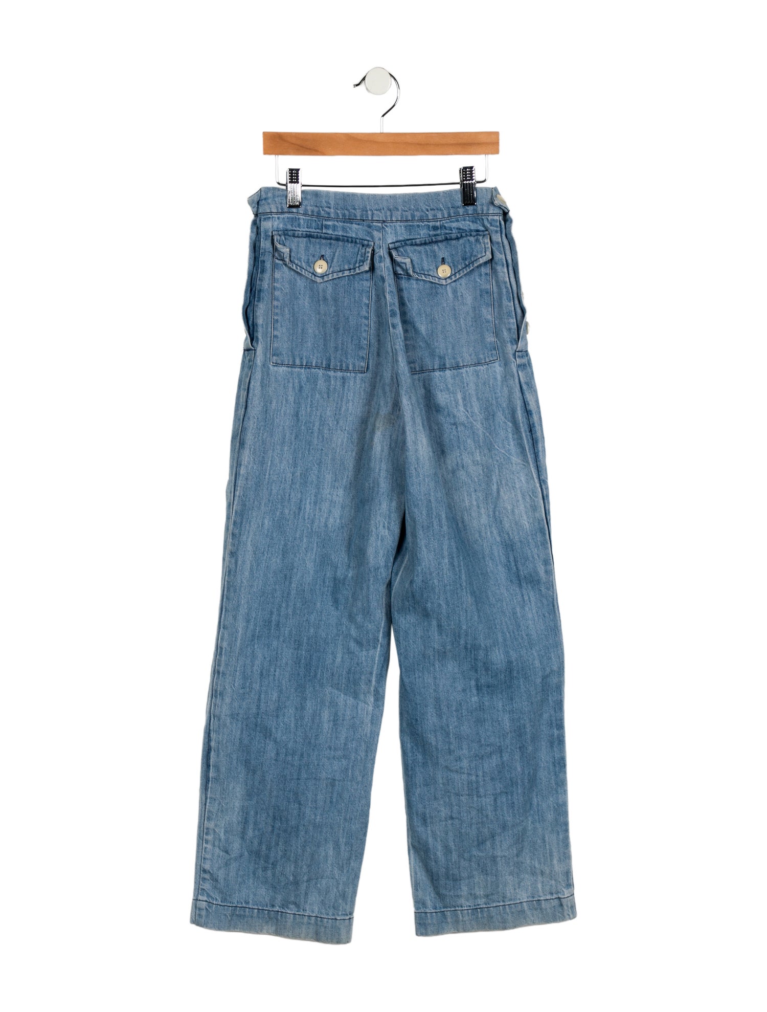 Ilana Kohn High-Rise Wide Leg Jeans