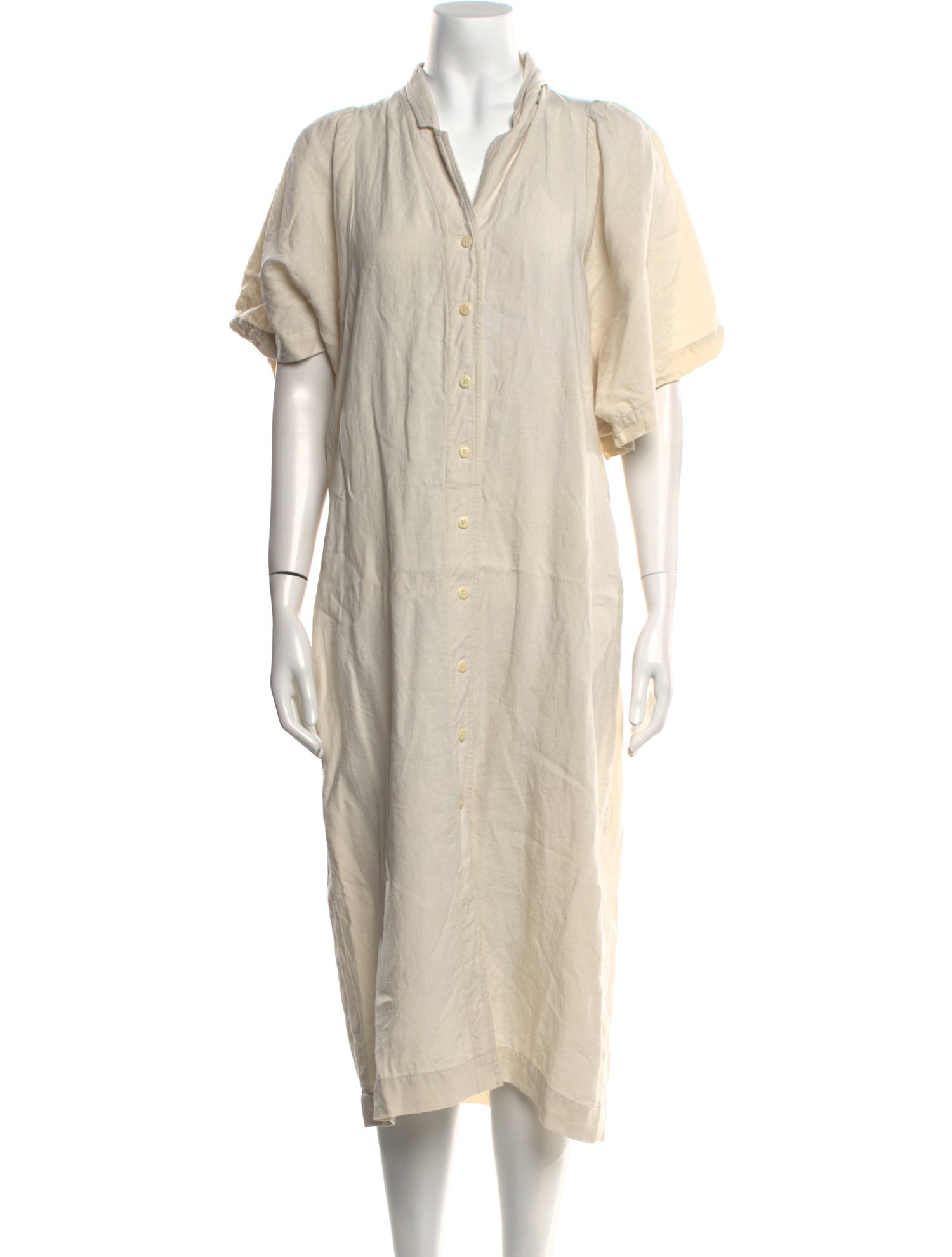 Ilana Kohn Linen Midi Length Dress