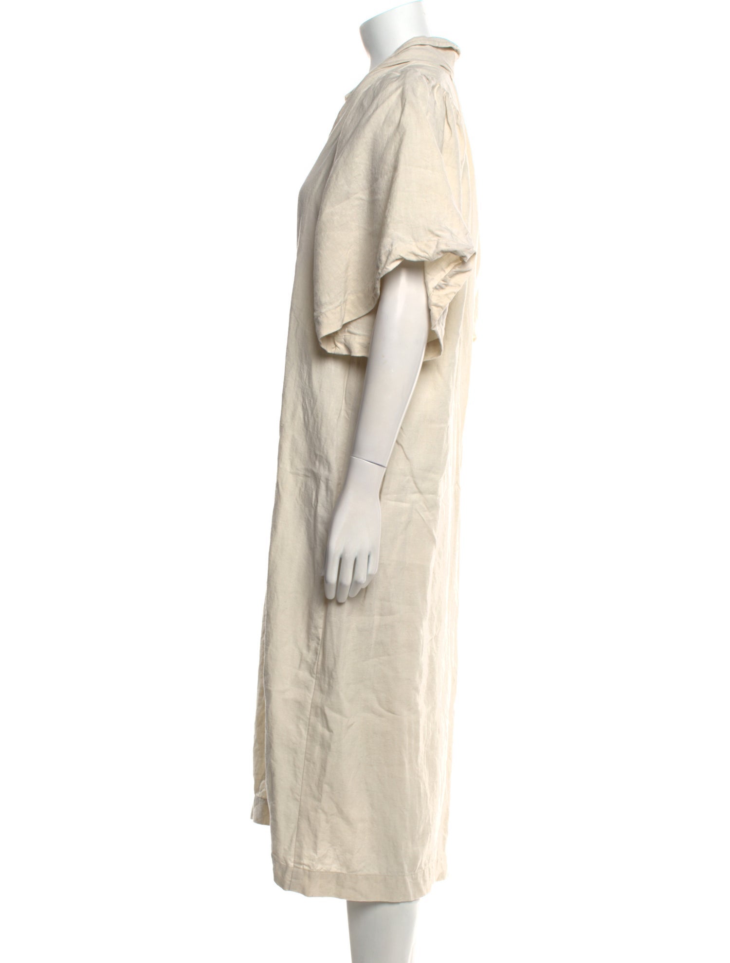 Ilana Kohn Linen Midi Length Dress