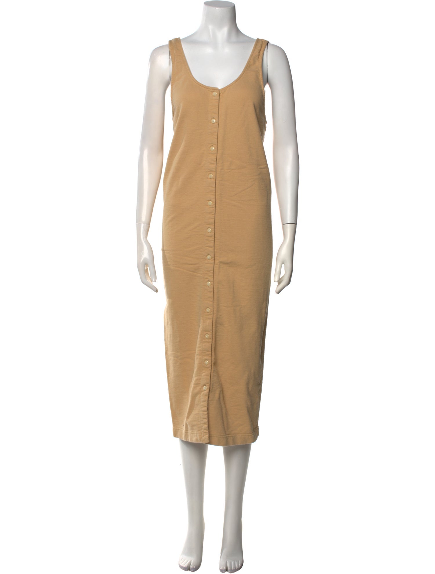 Ilana Kohn Scoop Neck Midi Length Dress