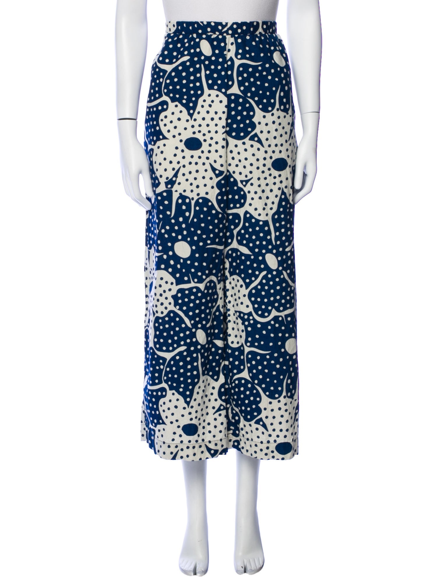 Ilana Kohn Printed Wide Leg Pants