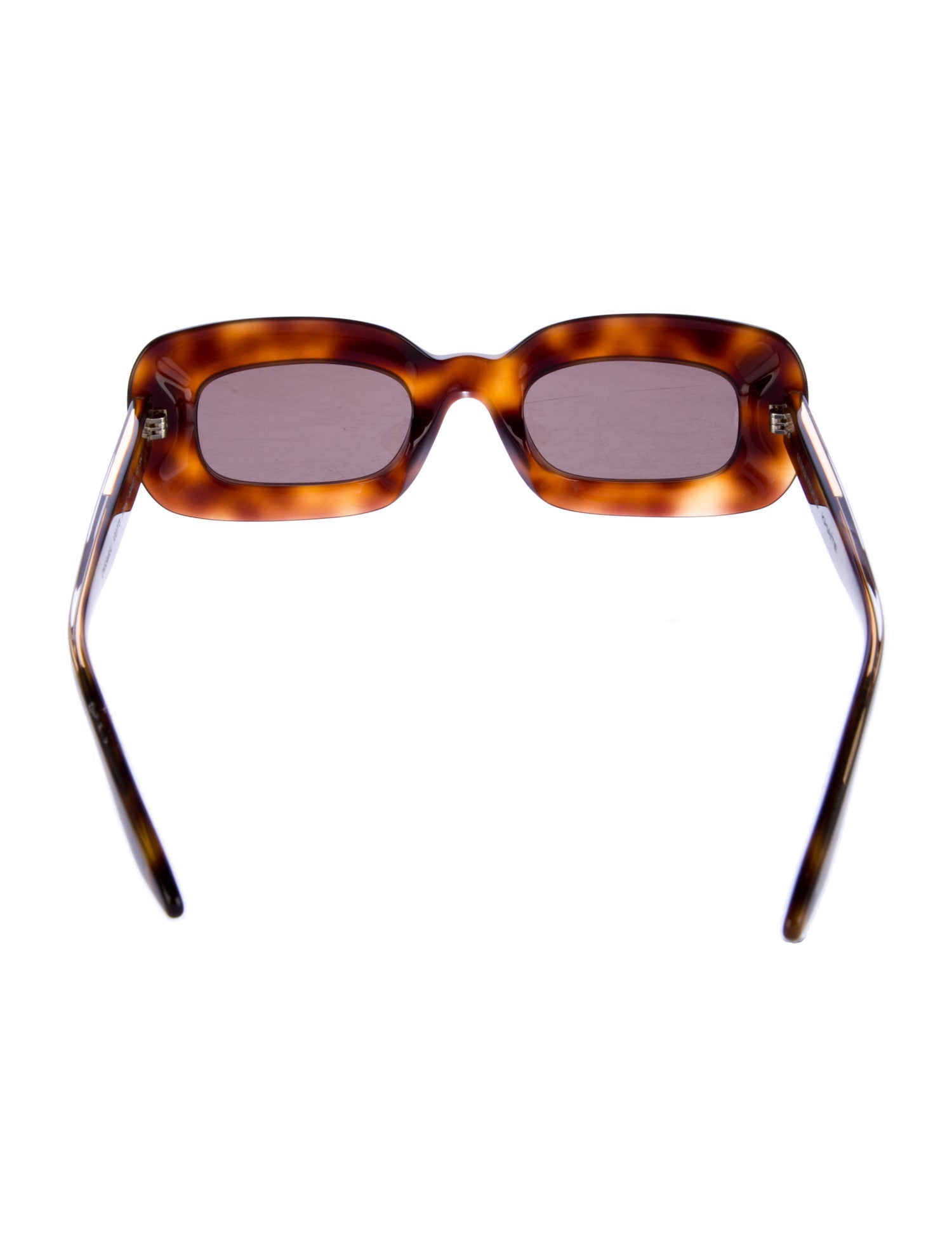 Khaite X Oliver People Square Tinted Sunglasses