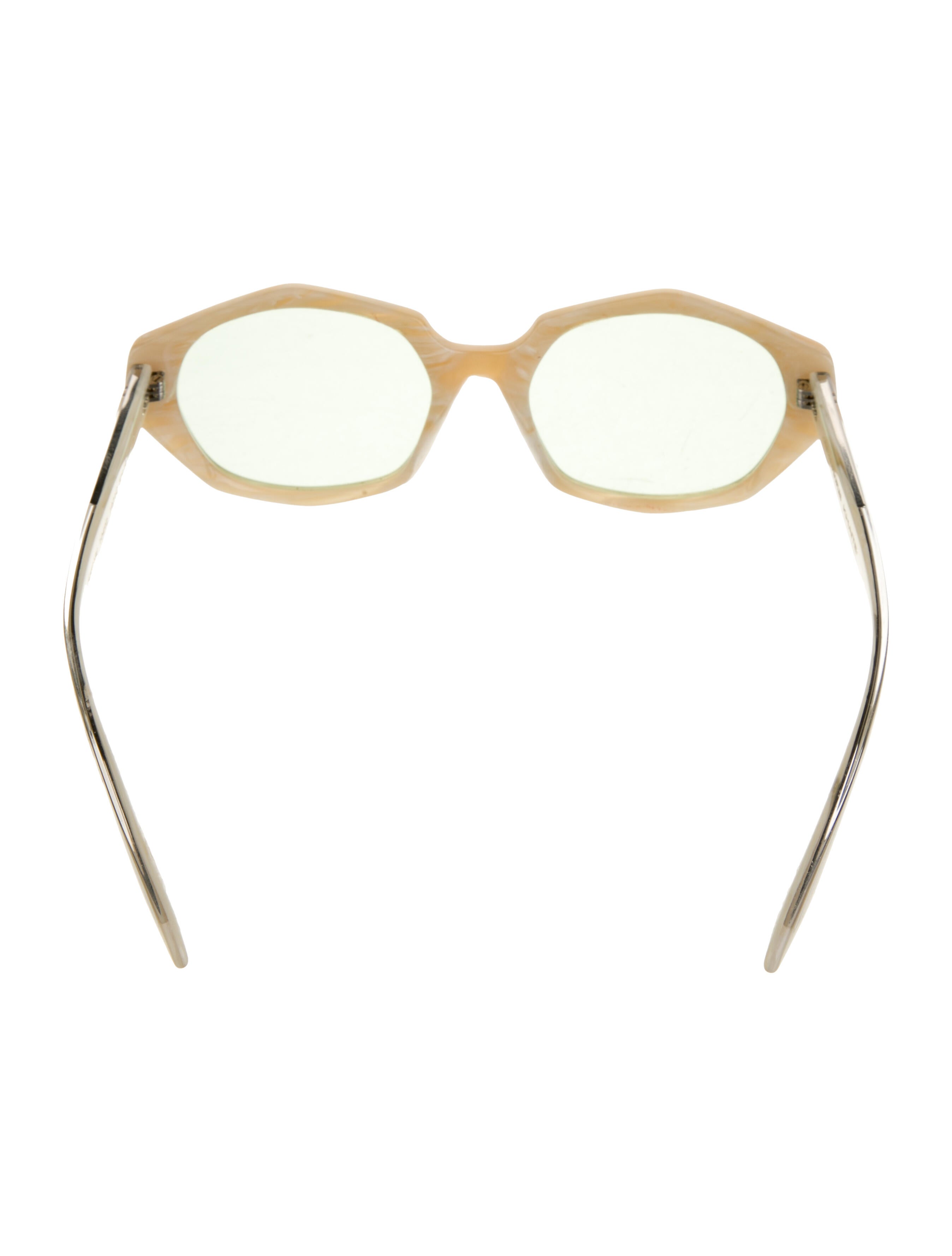 Khaite X Oliver People Square Tinted Sunglasses