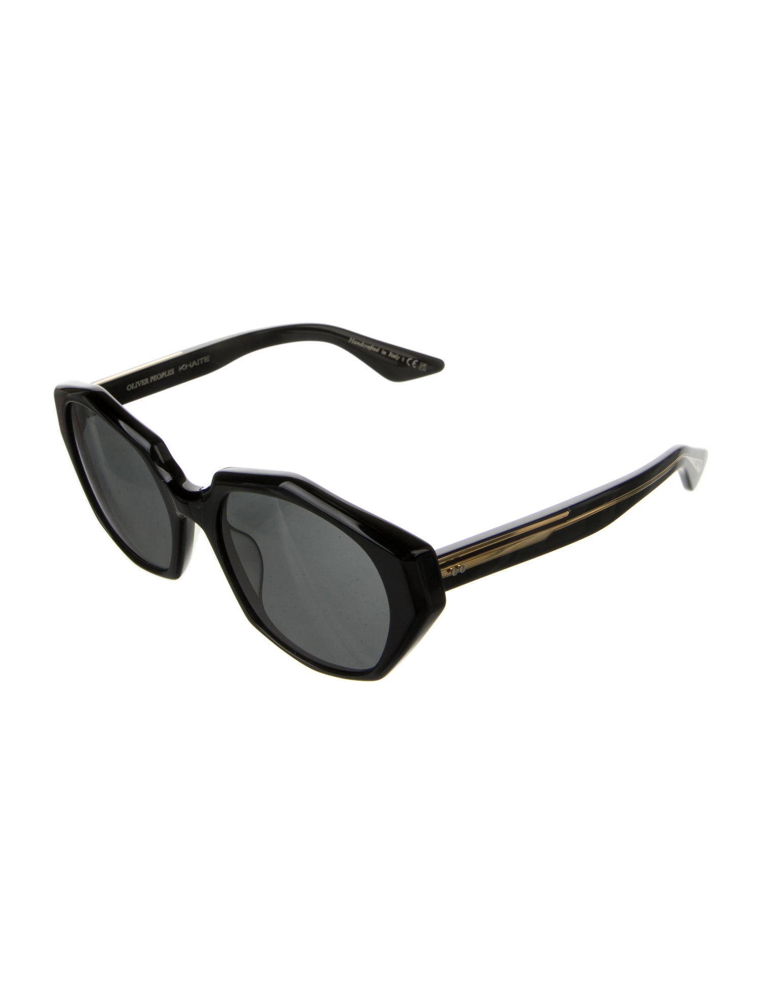 Khaite X Oliver People Square Tinted Sunglasses