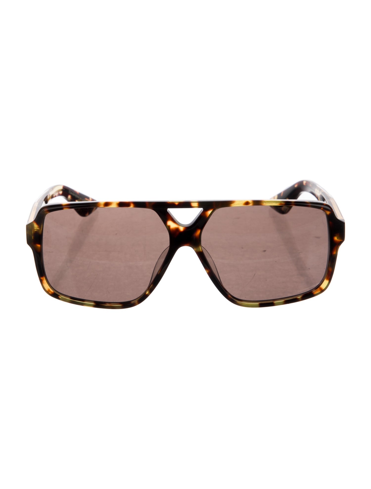 Christian Dior Stunt Rimless Sunglasses - Gold Sunglasses