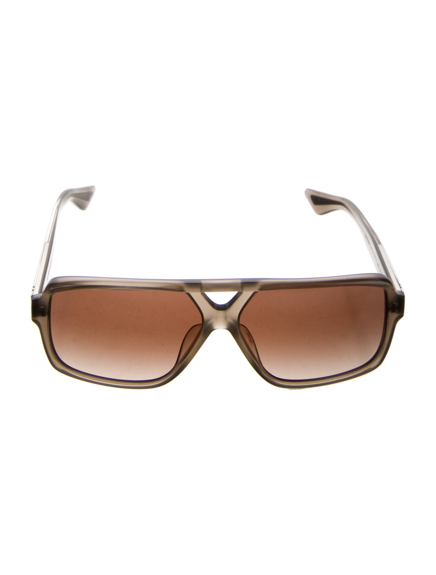 Khaite X Oliver People Oversize Gradient Sunglasses