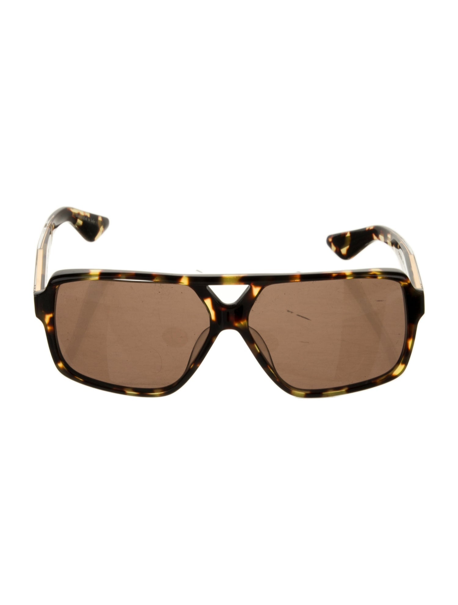 Khaite X Oliver People Square Tinted Sunglasses