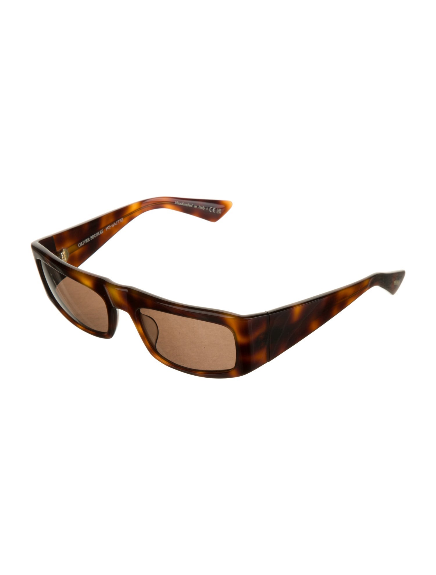 Khaite X Oliver People Square Tinted Sunglasses
