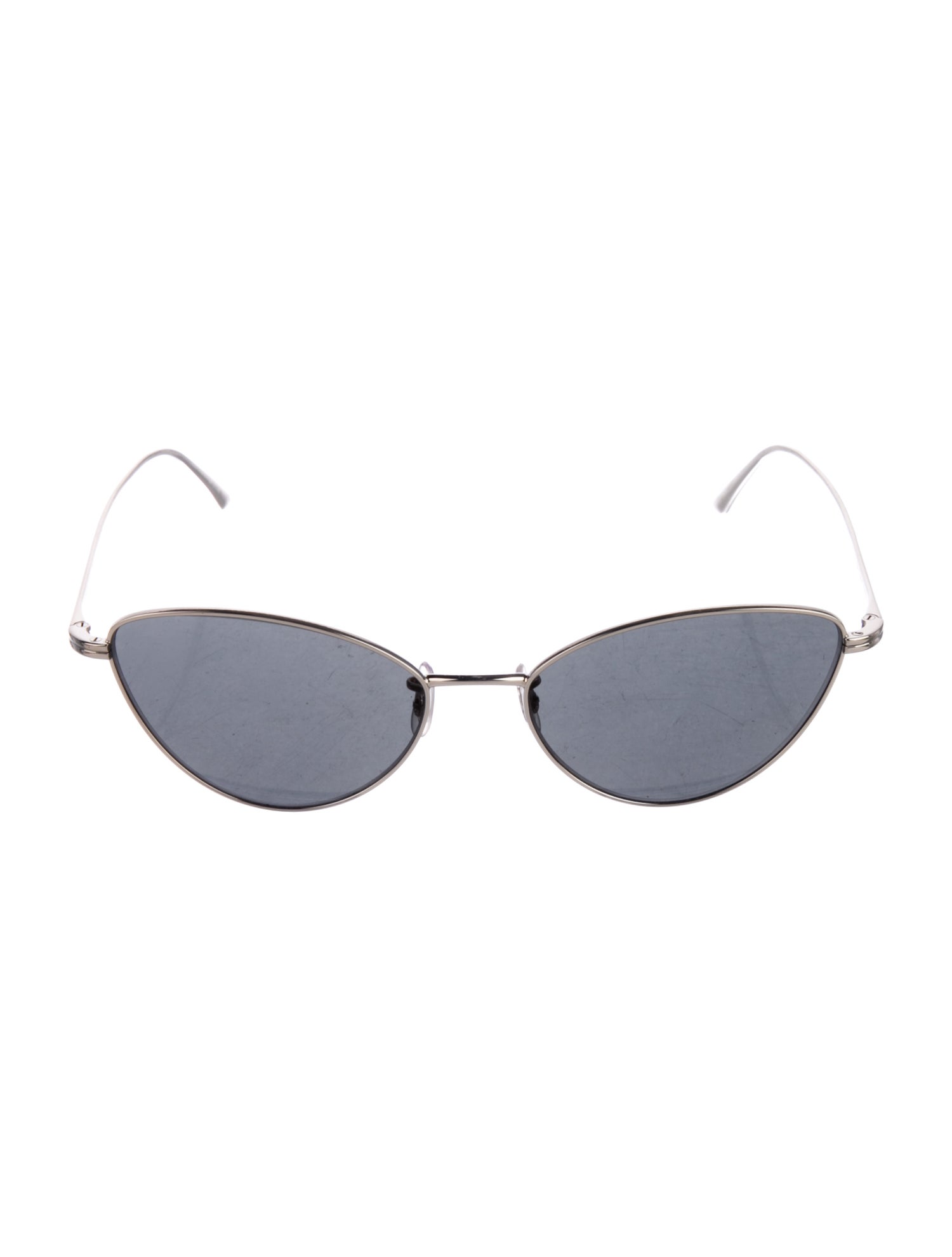 Khaite X Oliver People Cat-Eye Tinted Sunglasses