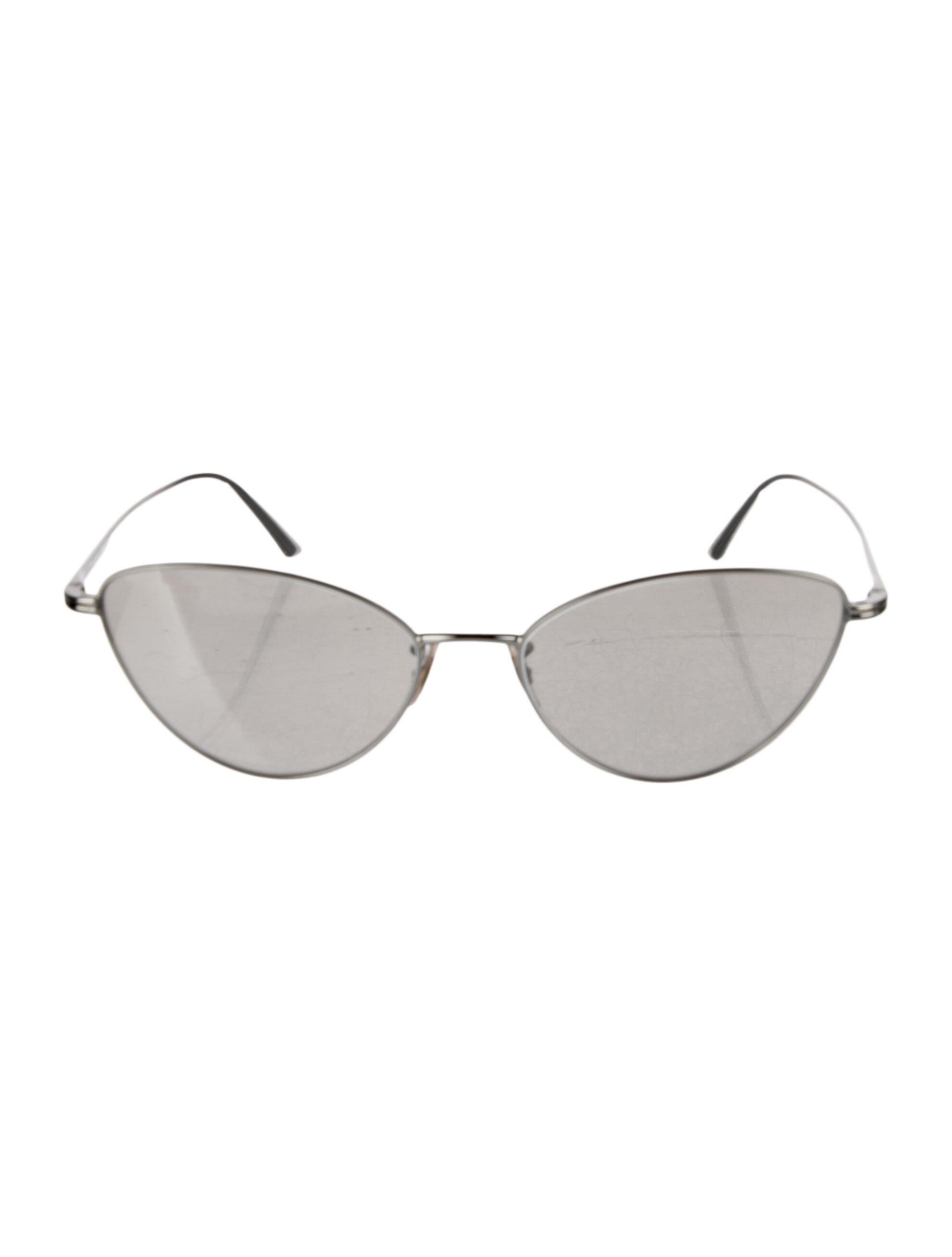 Khaite X Oliver People Cat-Eye Tinted Sunglasses