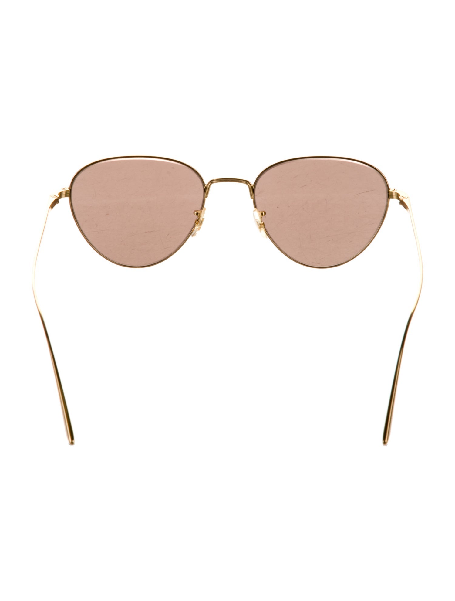 Khaite X Oliver People Aviator Tinted Sunglasses