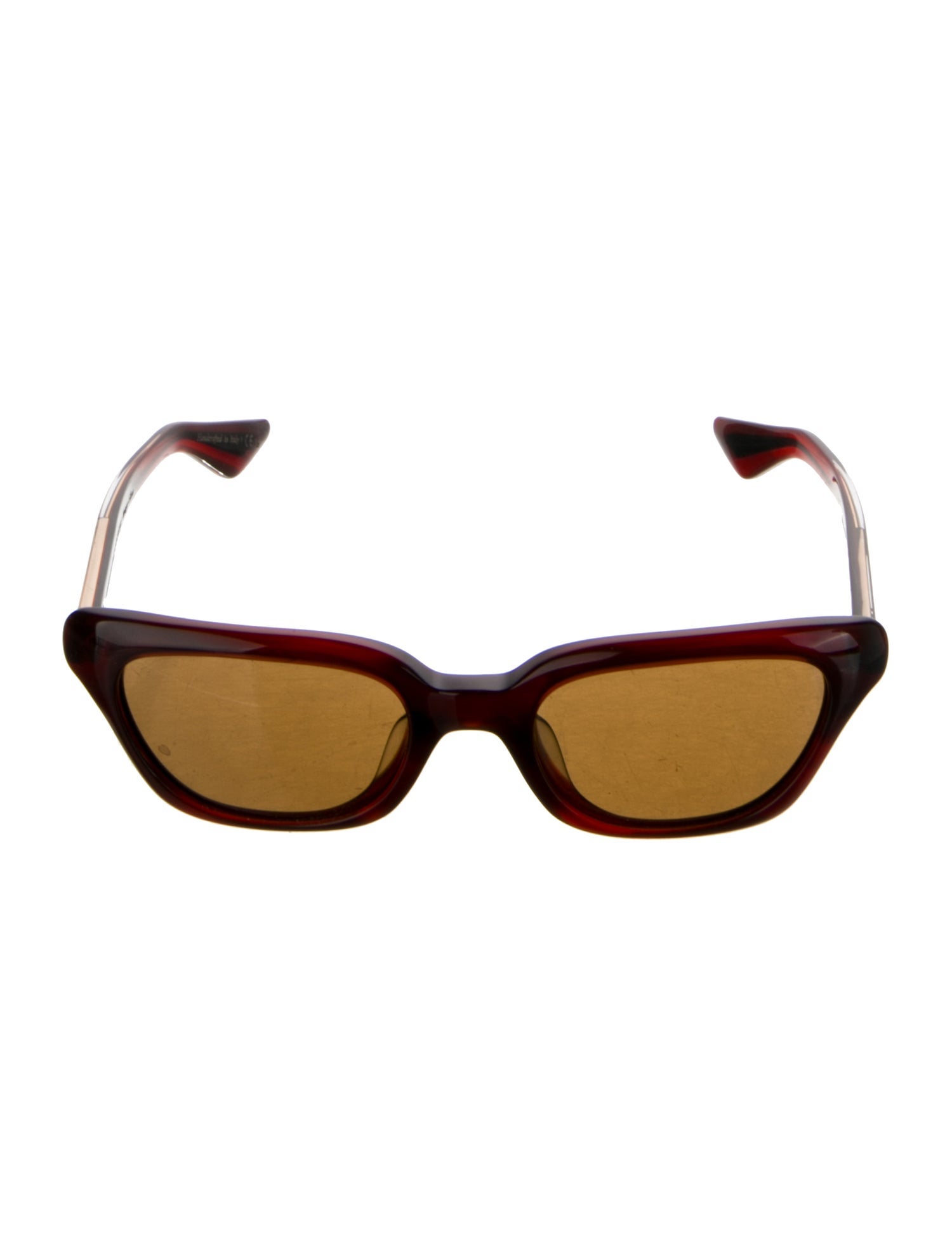 Khaite X Oliver People Wayfarer Tinted Sunglasses