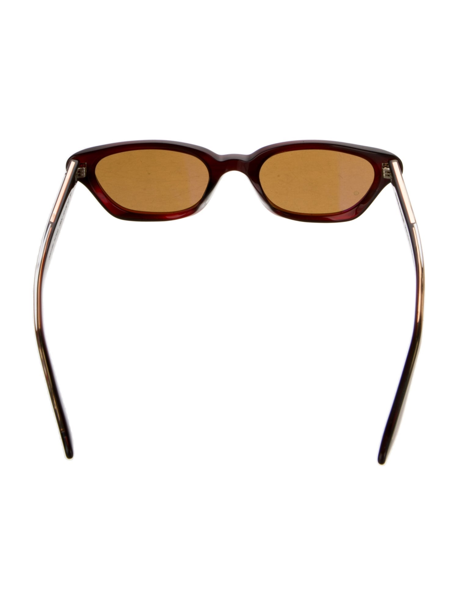 Khaite X Oliver People Wayfarer Tinted Sunglasses