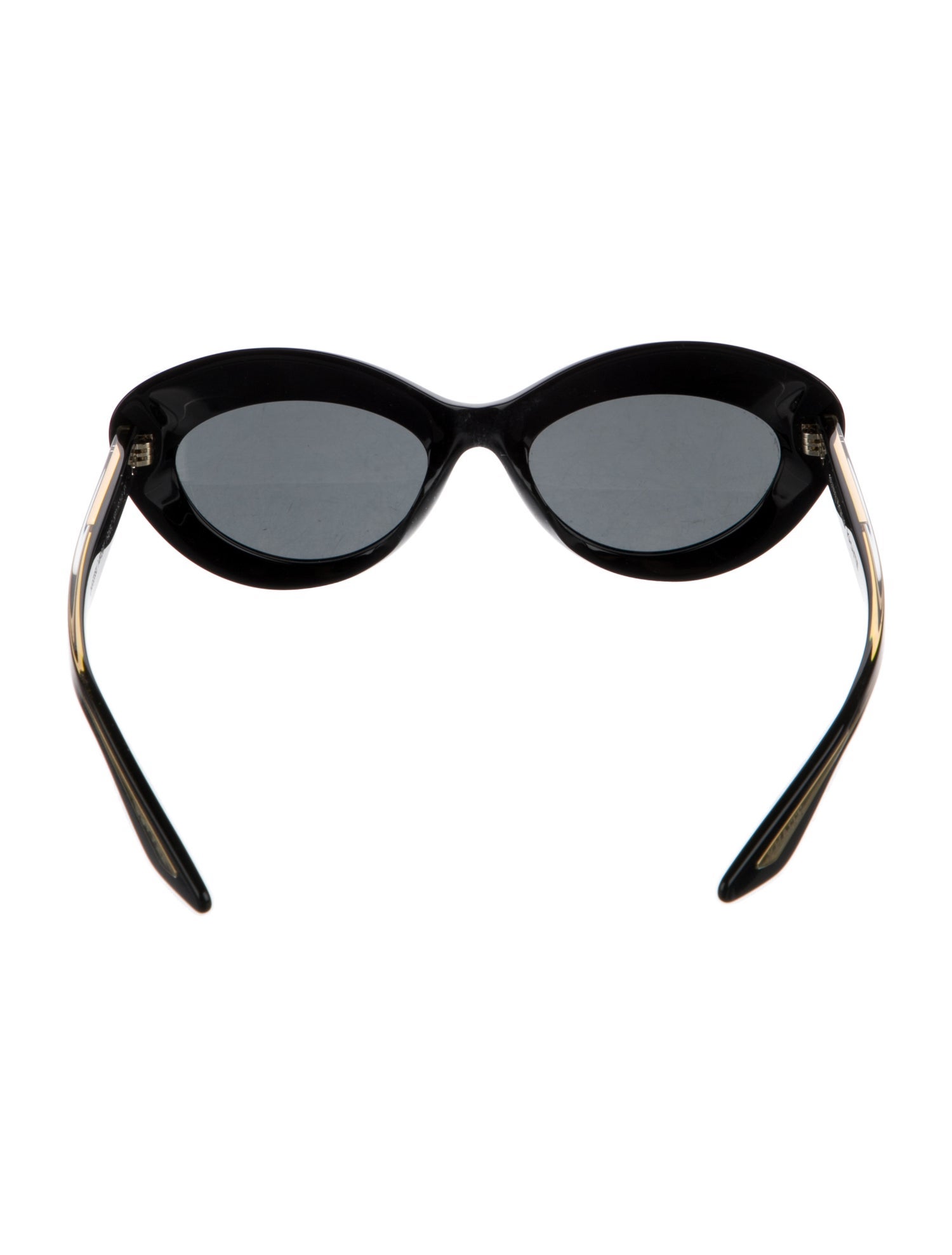 Khaite X Oliver People Cat-Eye Tinted Sunglasses