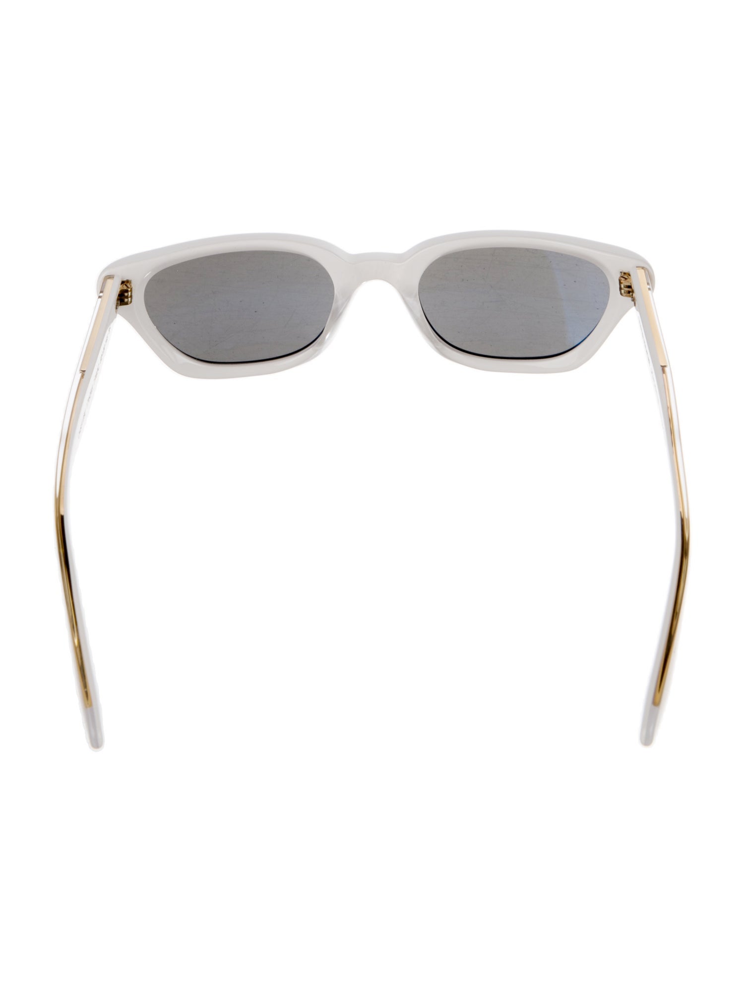 Khaite X Oliver People Cat-Eye Tinted Sunglasses