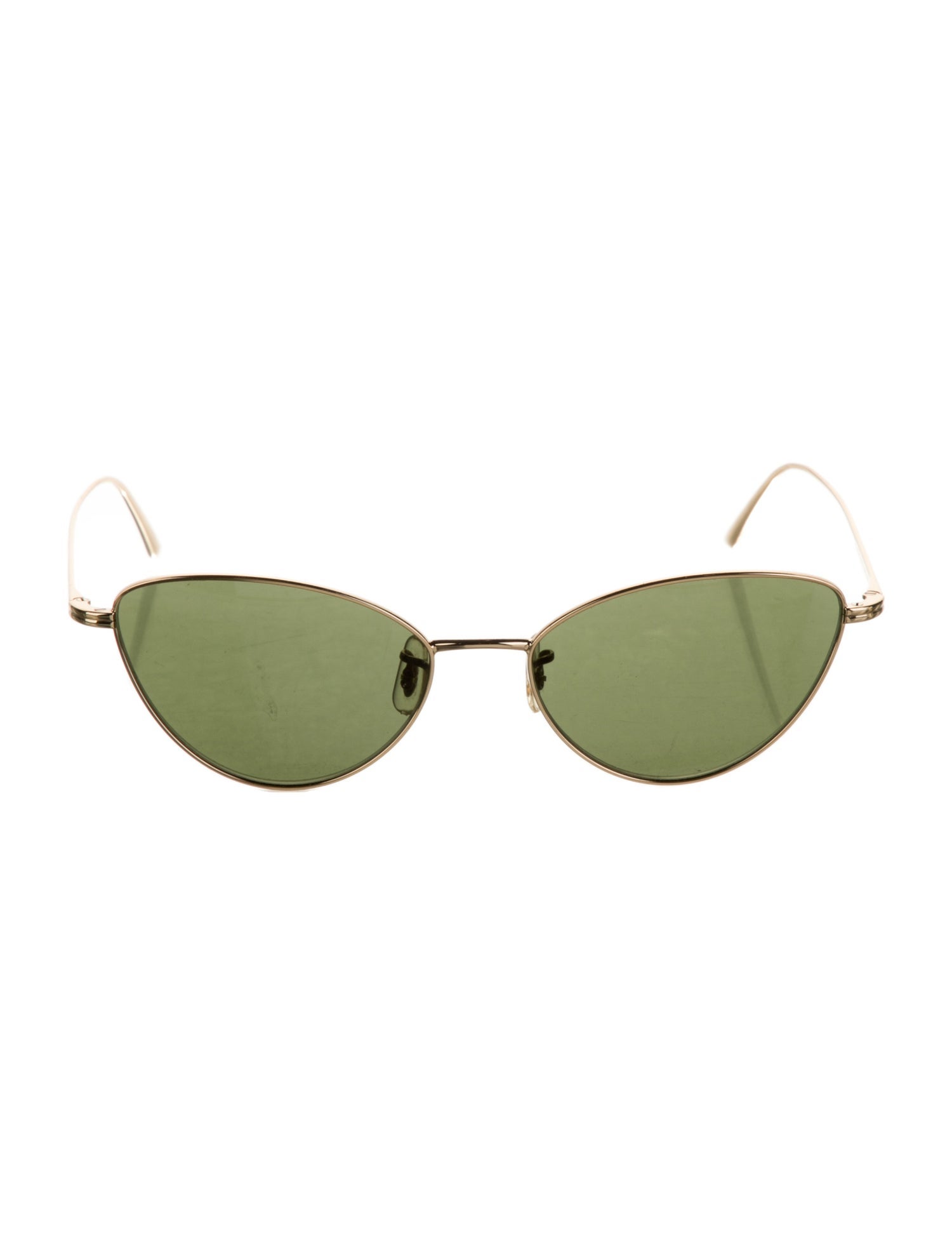 Khaite X Oliver People Cat-Eye Tinted Sunglasses