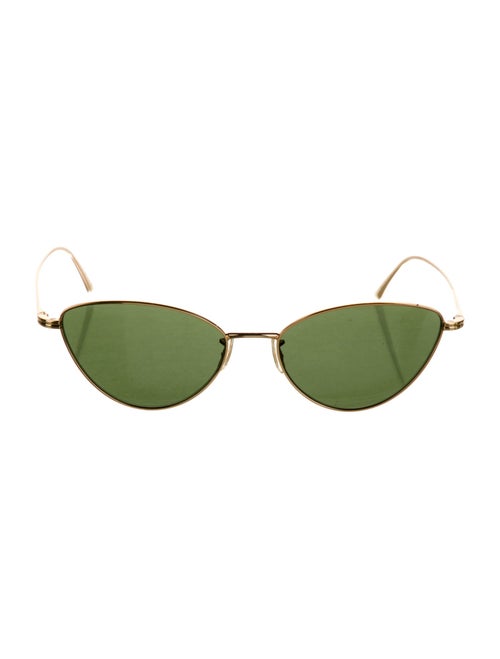 Khaite X Oliver People Cat-Eye Tinted Sunglasses