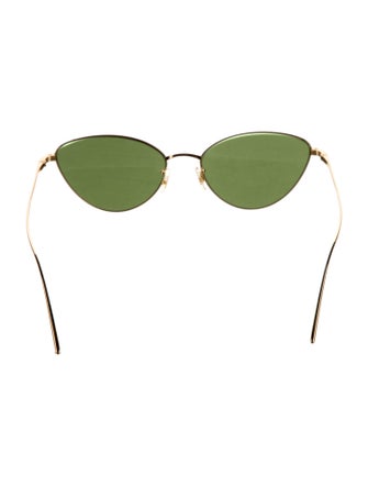 Khaite X Oliver People Cat-Eye Tinted Sunglasses