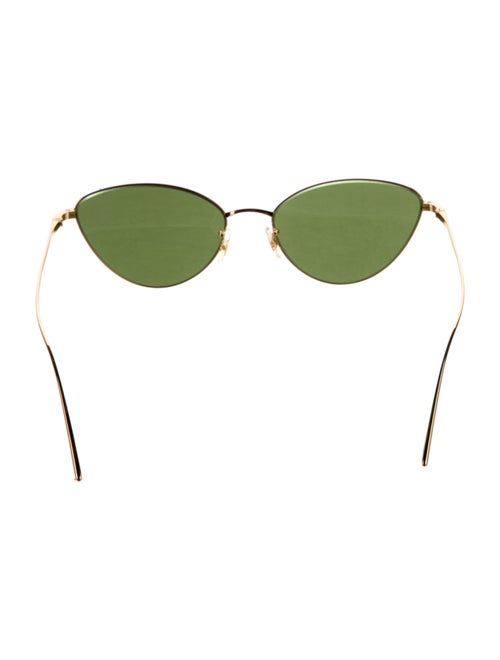 Khaite X Oliver People Cat-Eye Tinted Sunglasses