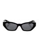 Khaite X Oliver People Cat-Eye Tinted Sunglasses