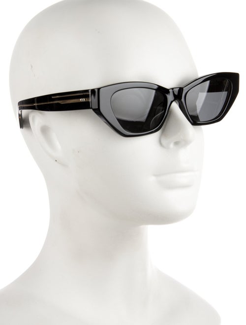 Khaite X Oliver People Cat-Eye Tinted Sunglasses