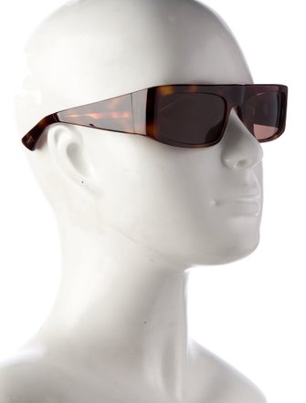Khaite X Oliver People Shield Tinted Sunglasses