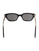 Khaite X Oliver People Wayfarer Tinted Sunglasses