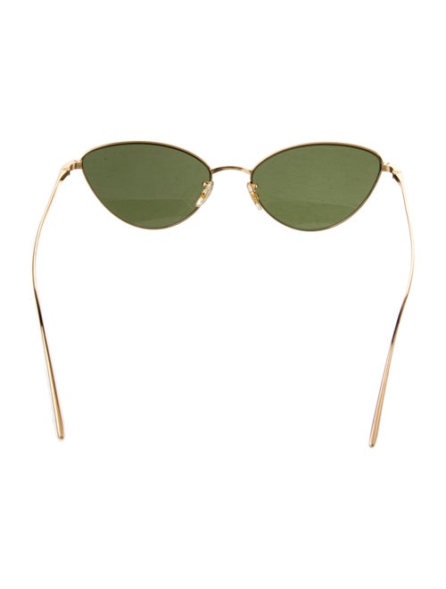 Khaite X Oliver People Cat-Eye Tinted Sunglasses
