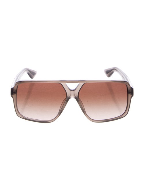 Khaite X Oliver People Aviator Gradient Sunglasses