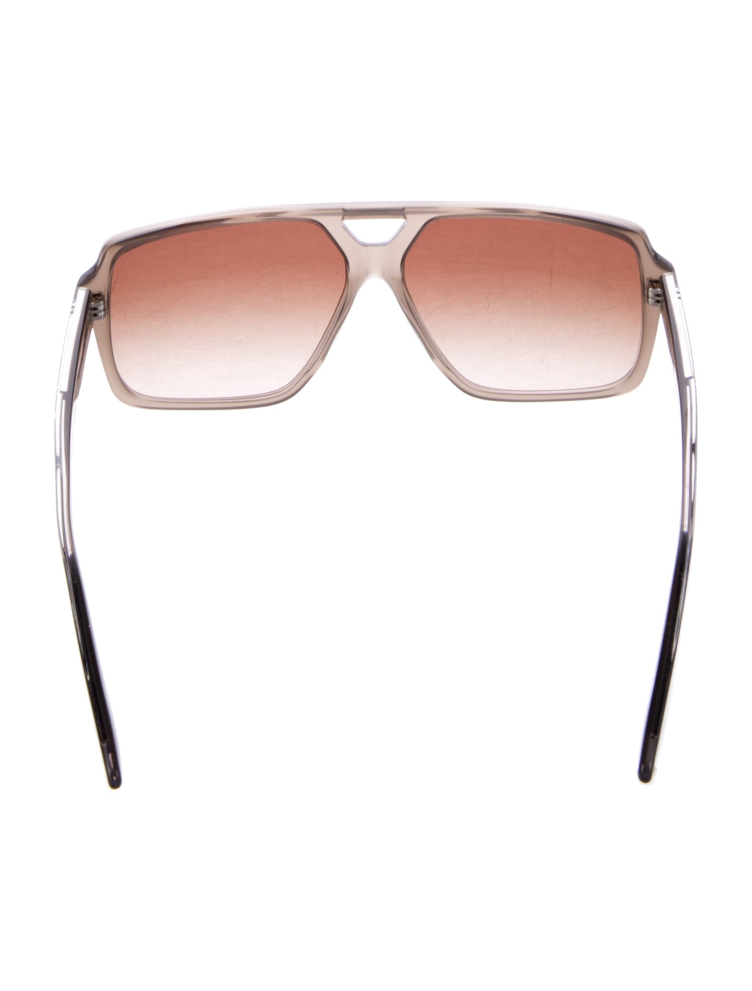 Khaite X Oliver People Aviator Gradient Sunglasses