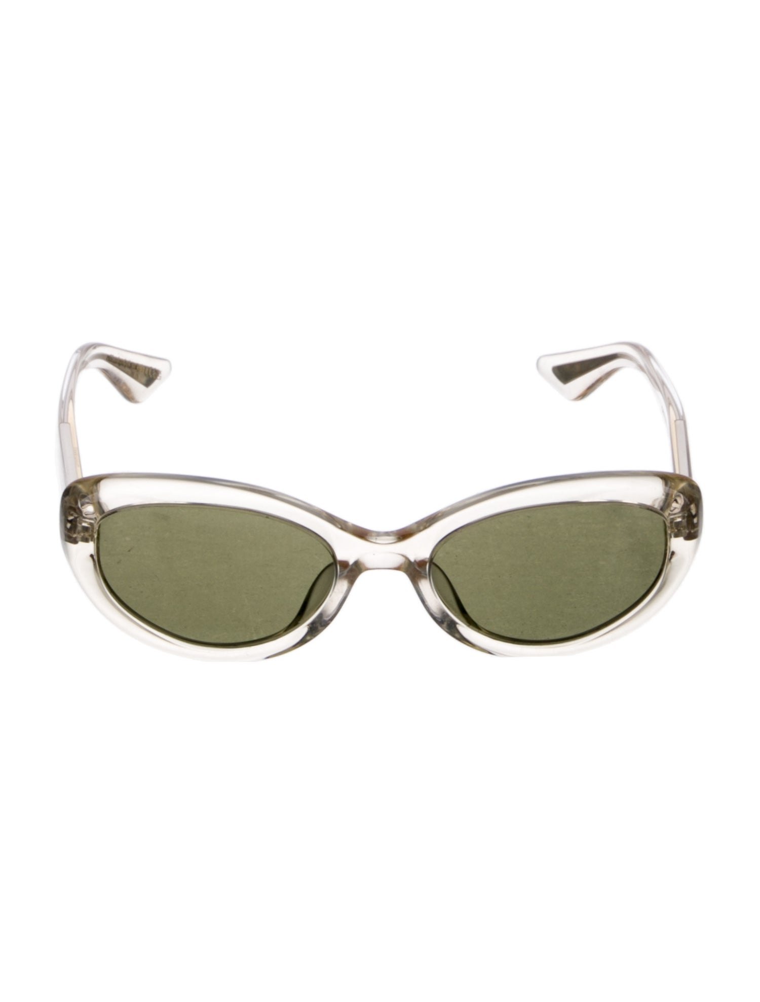Khaite X Oliver People Cat-Eye Tinted Sunglasses