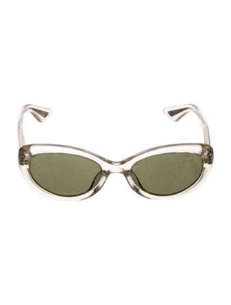 Khaite X Oliver People Cat-Eye Tinted Sunglasses