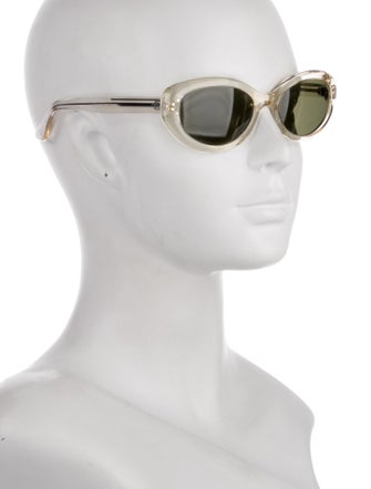 Khaite X Oliver People Cat-Eye Tinted Sunglasses