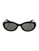 Khaite X Oliver People Round Tinted Sunglasses