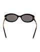 Khaite X Oliver People Round Tinted Sunglasses