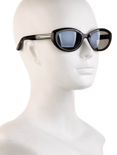 Khaite X Oliver People Round Tinted Sunglasses