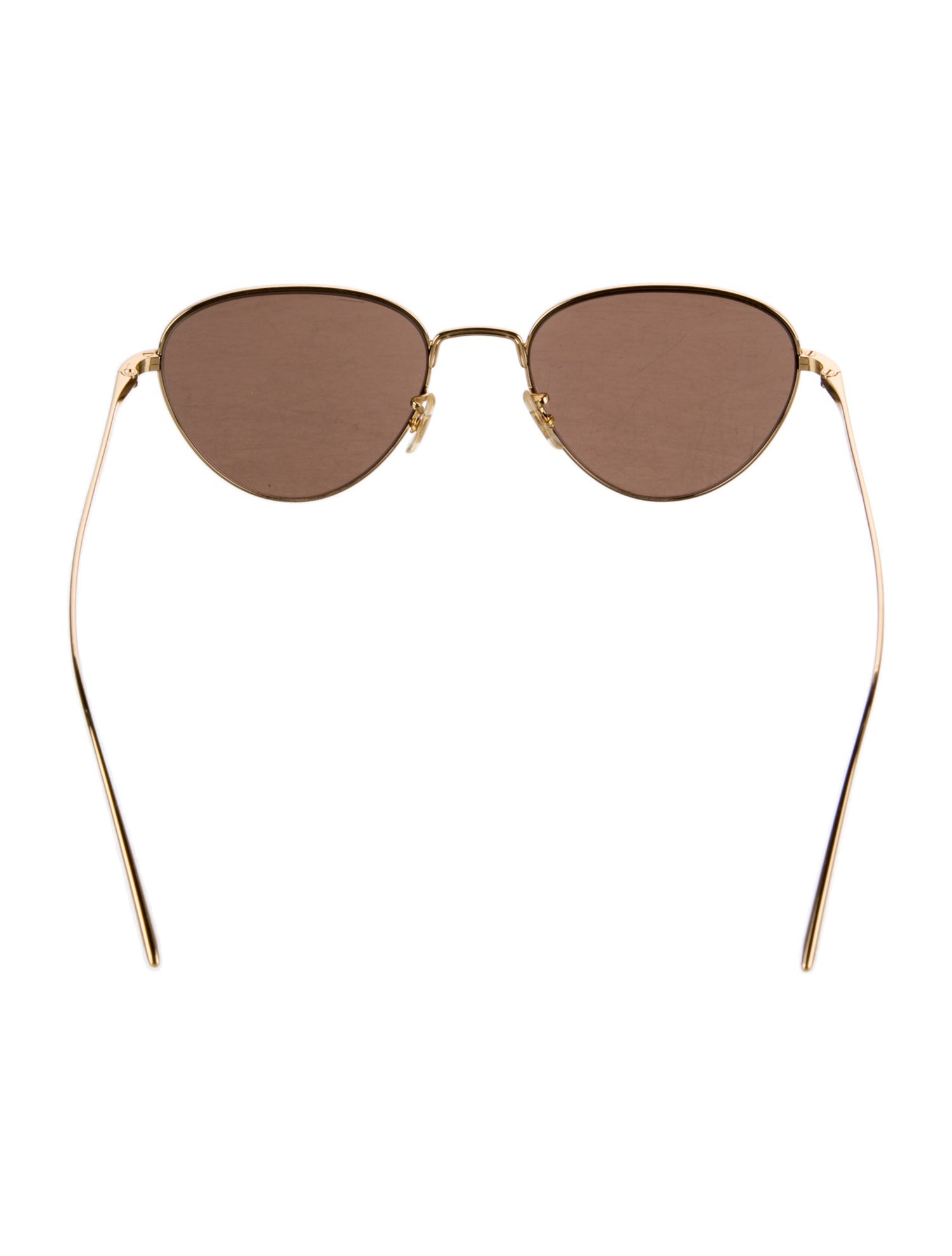 Khaite X Oliver People Aviator Tinted Sunglasses