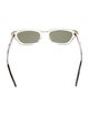 Khaite X Oliver People Casian Wayfarer Sunglasses