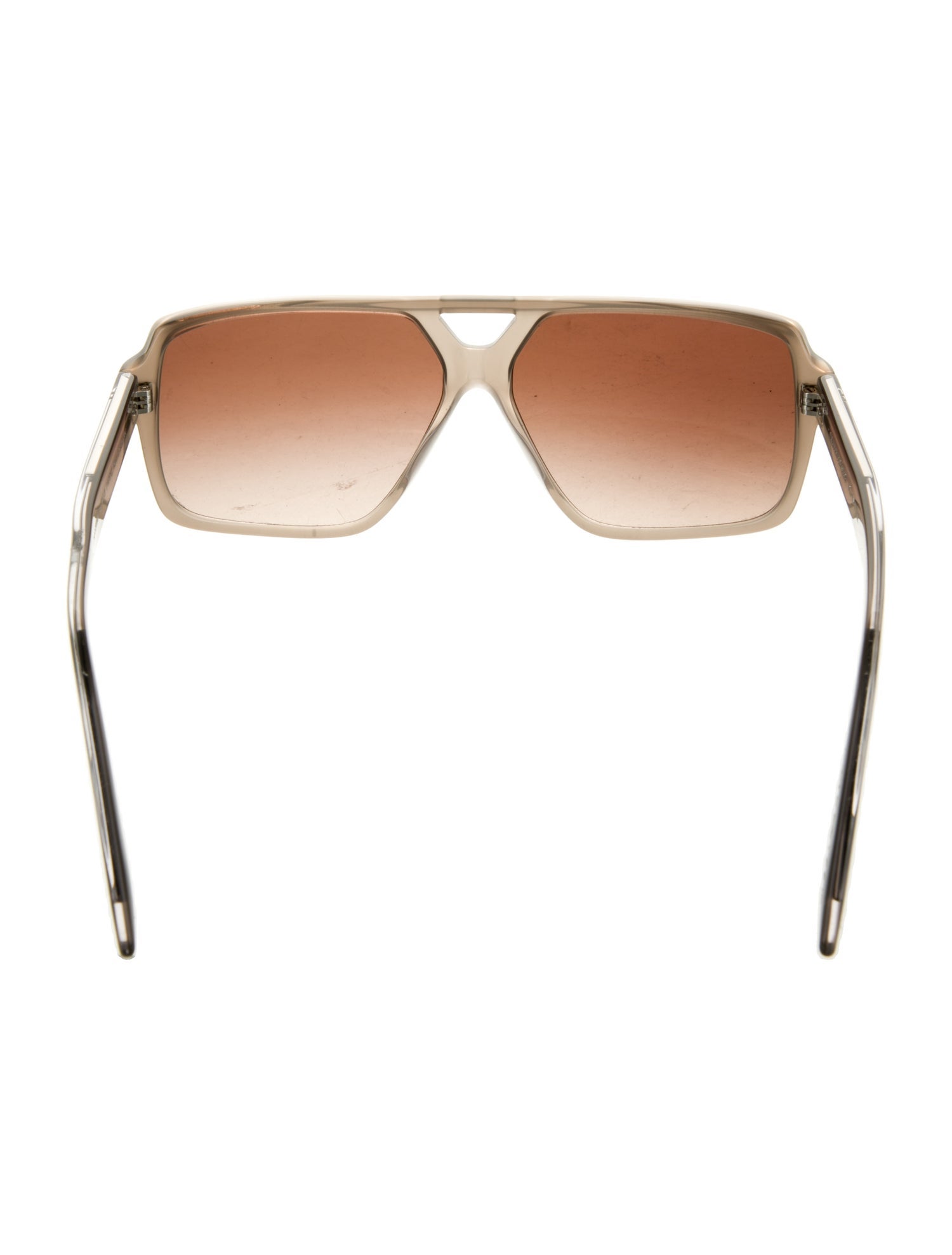 Khaite X Oliver People Square Gradient Sunglasses