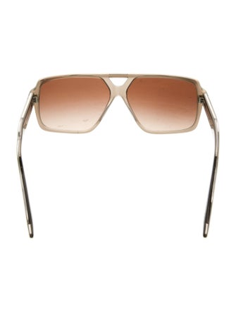 Khaite X Oliver People Square Gradient Sunglasses