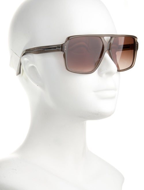 Khaite X Oliver People Square Gradient Sunglasses