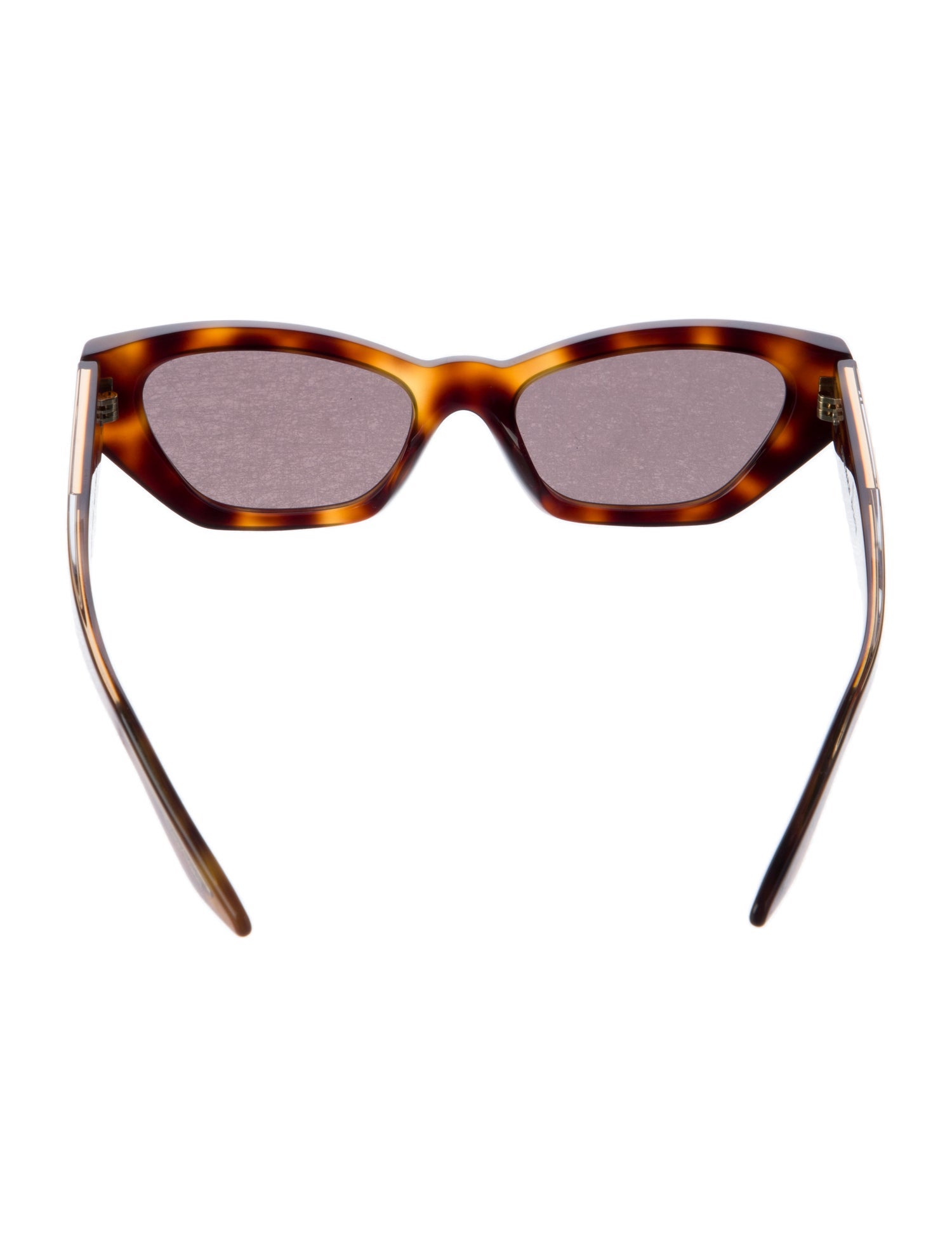 Khaite X Oliver People Cat-Eye Tinted Sunglasses