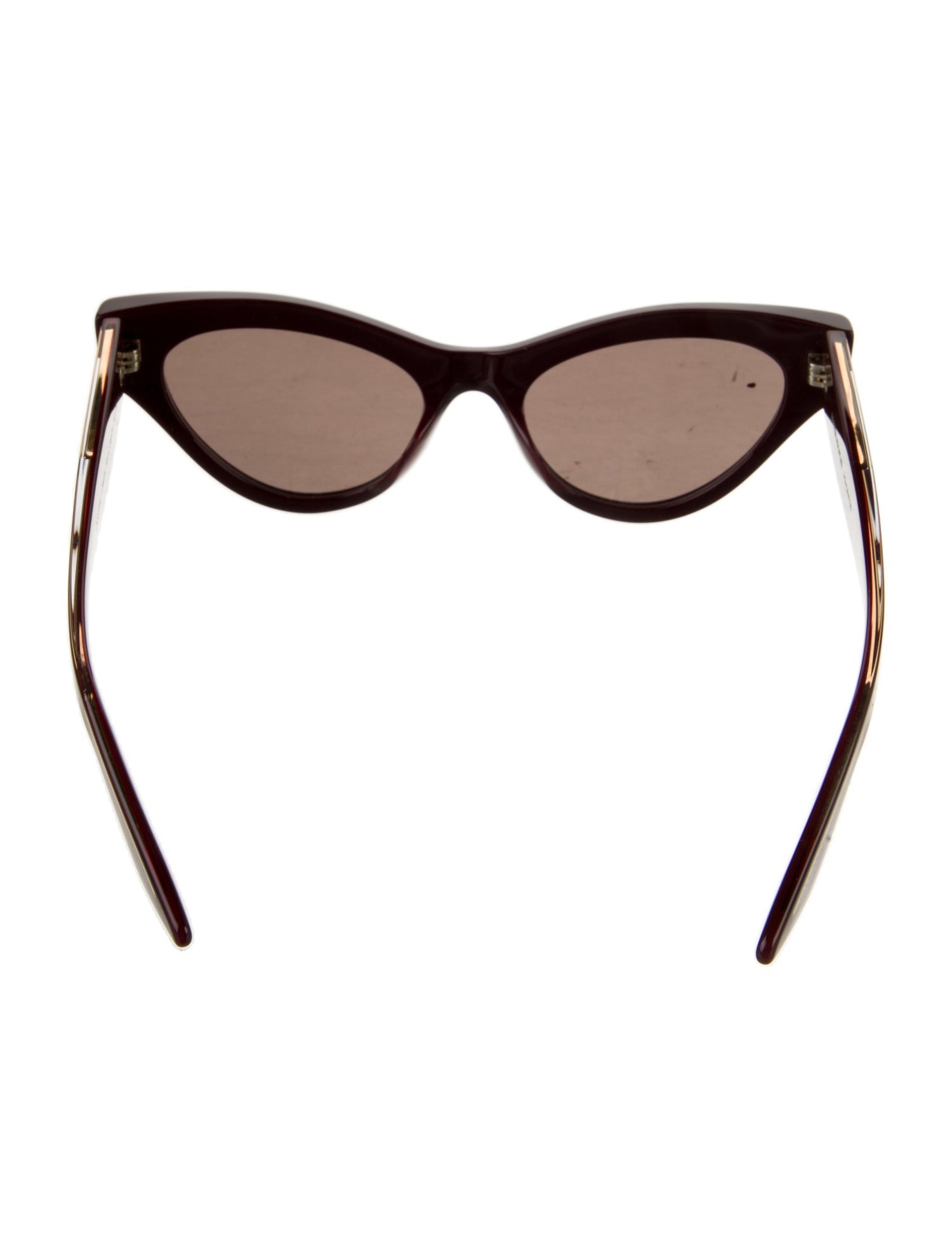 Khaite X Oliver People Cat-Eye Tinted Sunglasses