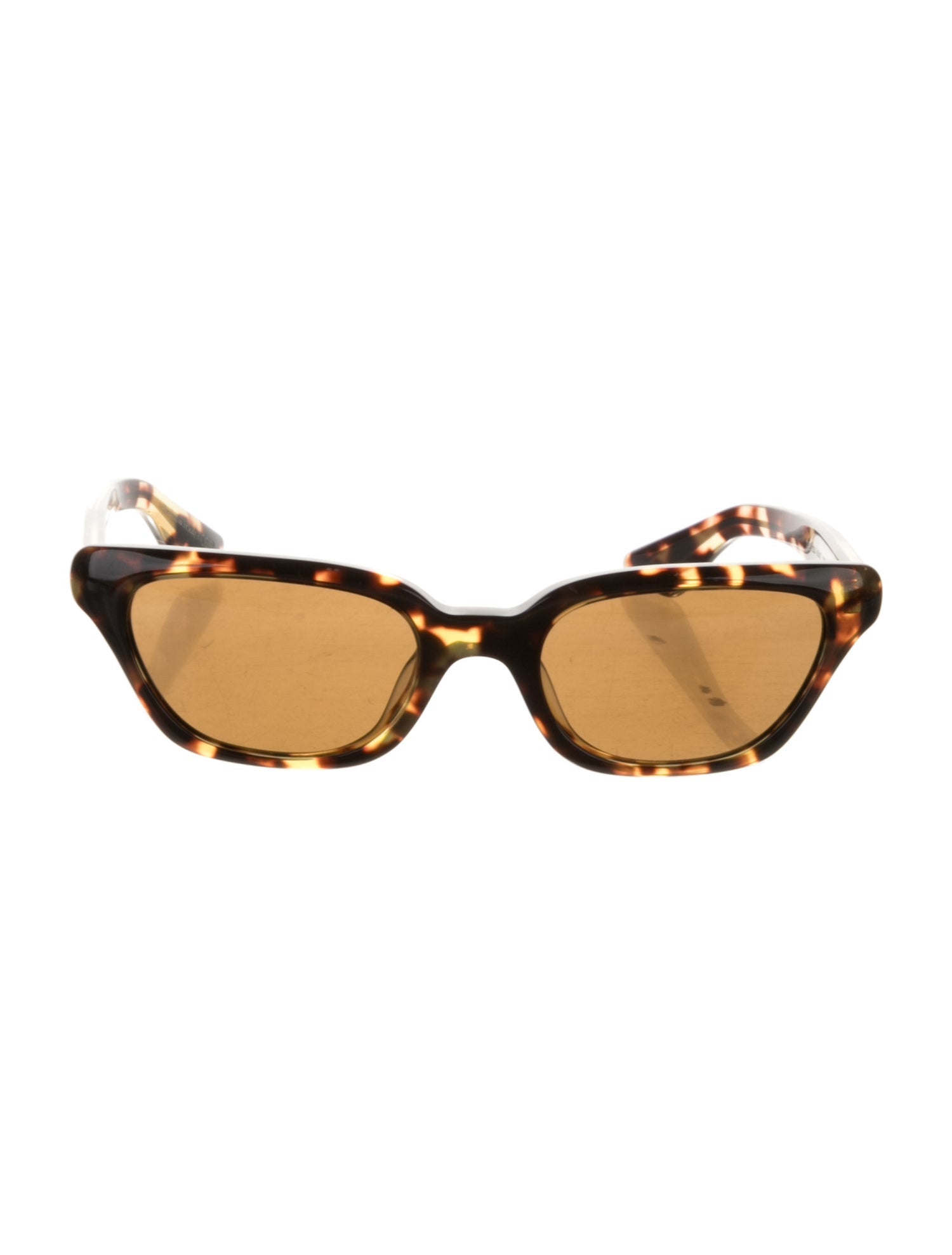 Khaite X Oliver People Cat-Eye Tinted Sunglasses